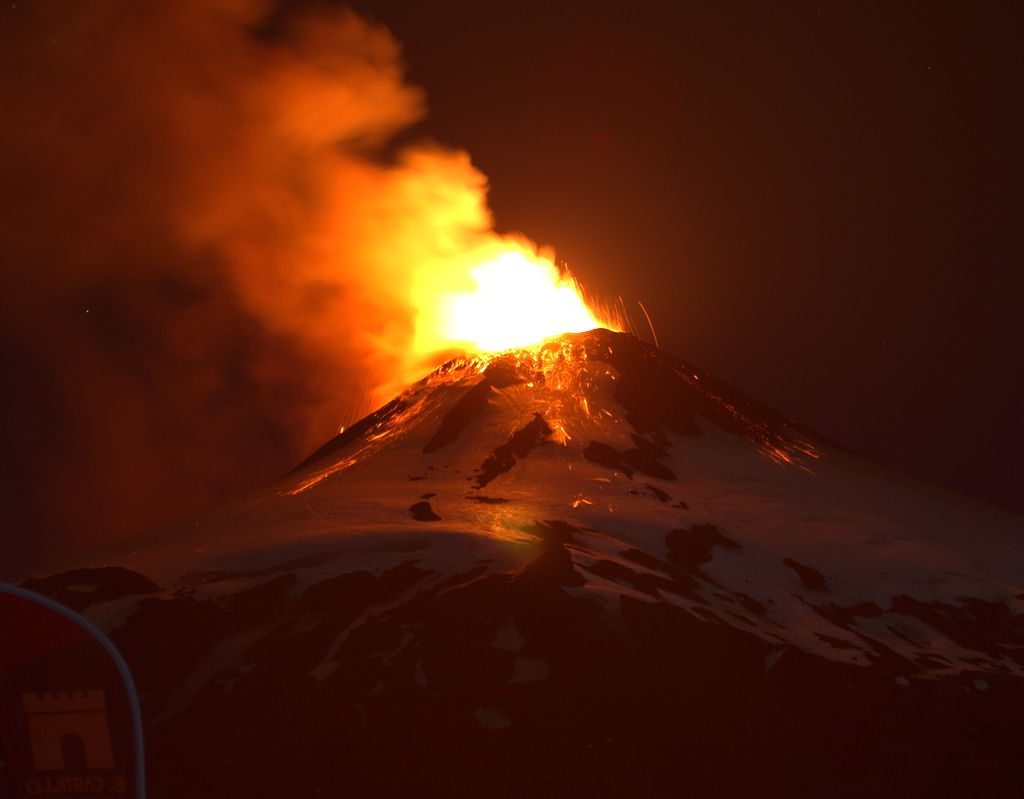 Volcán Villarrica Erupción Volcán Villarrica2015